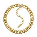 สร้อยข้อมือสแตนเลสแท้ ลายคิวบันลิงก์พรีเมียม (Premium Cuban Link Chain Bracelet)