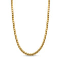 สร้อยคอสแตนเลสแท้ ลายสเน็คพรีเมียม (Premium Snake Chain Necklace)