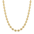สร้อยคอสแตนเลสแท้ ลายคอฟฟี่บีนพรีเมียม (Premium Coffee Bean Chain Necklace)